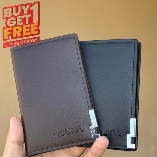 Buy One Get One Free- License Minimal Wallet