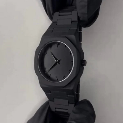 Black Arabic Aura Watch