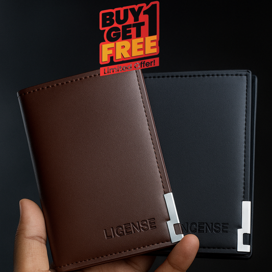 Buy One Get One Free- License Minimal Wallet
