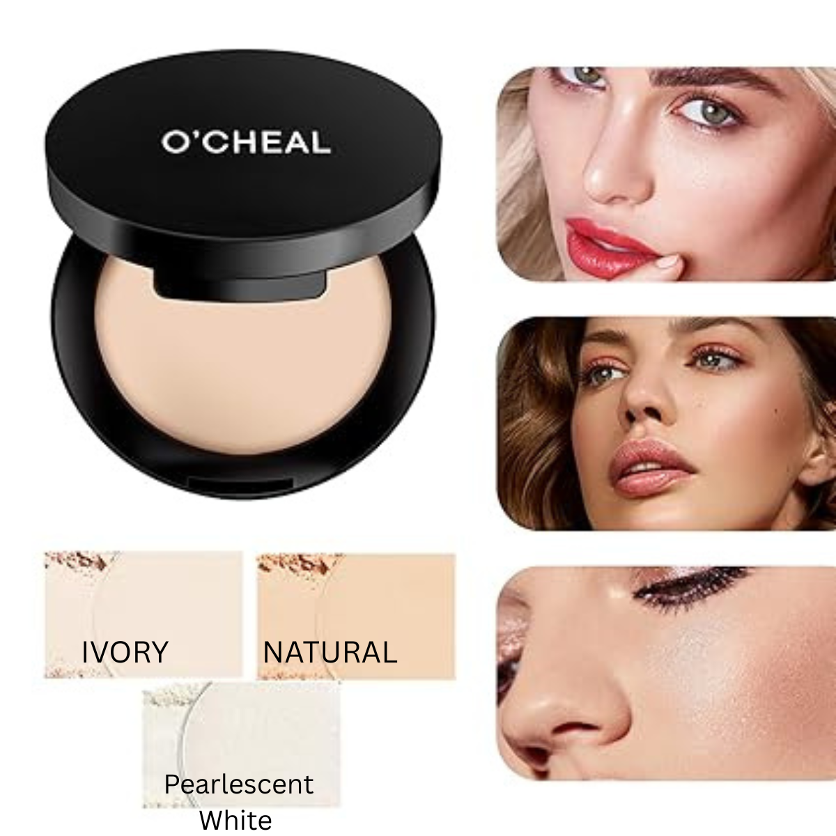 O'CHEAL Oil Control Concealer Setting Powder