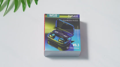 M10-Stylish Wireless Bluetooth Earbuds