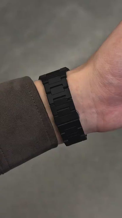 Black Arabic Aura Watch